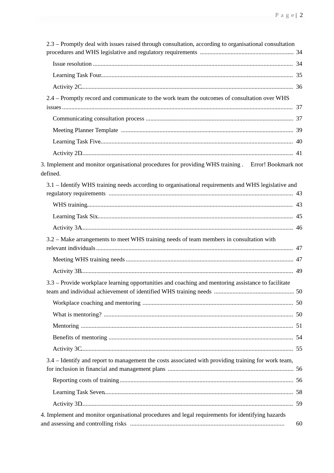 SLG - BSBWHS401 - Implement and Monitor WHS policies,  procedures..... Learner Guide.pdf_d9zyqta5k7f_page3