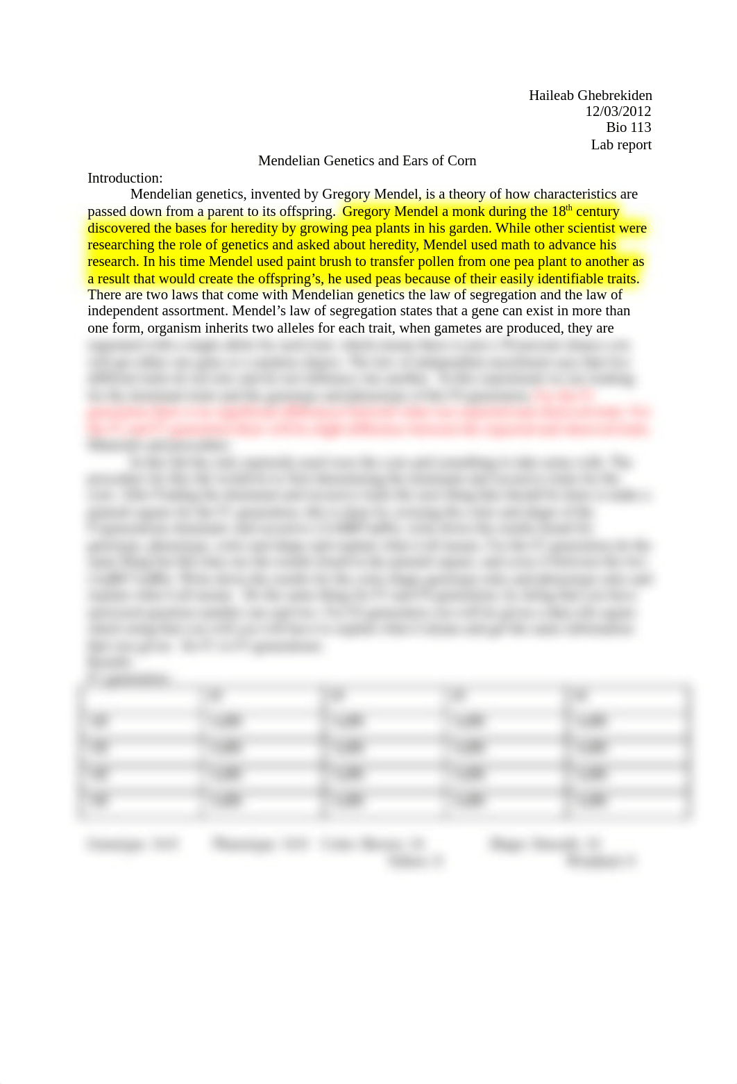 Lab report # mendels genes._da03i887ah8_page1