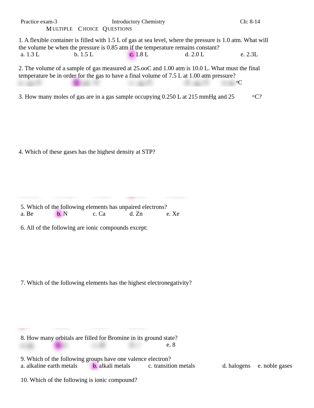 Practice Exam-3 [Ch 8-14] key.pdf_da0exgj6joz_page1