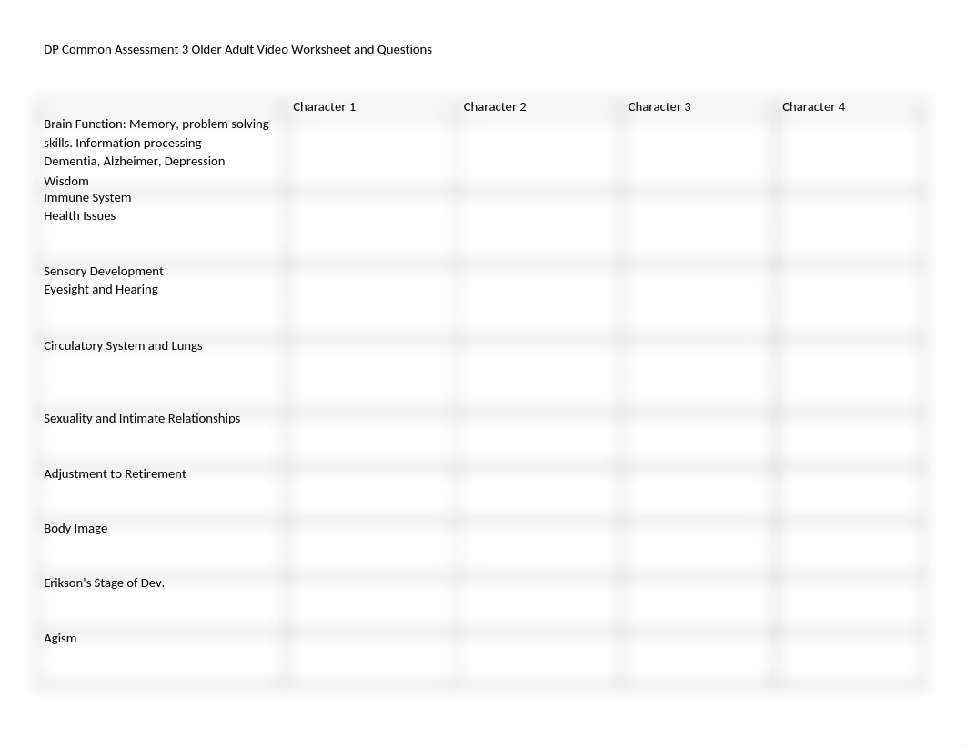 DP Common Assessment 3 Old Adult Video Worksheet and Questions.docx_da0zhaodhtz_page1