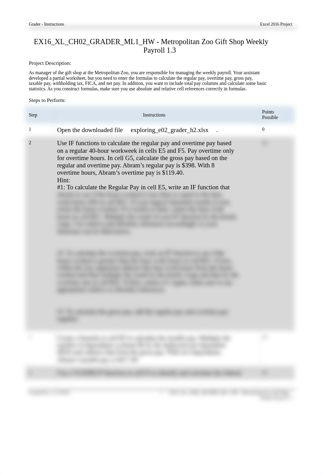 EX16_XL_CH02_GRADER_ML1_HW - Metropolitan Zoo Gift Shop Weekly Payroll 1.3_Instructions.docx_da1afk6ruet_page1