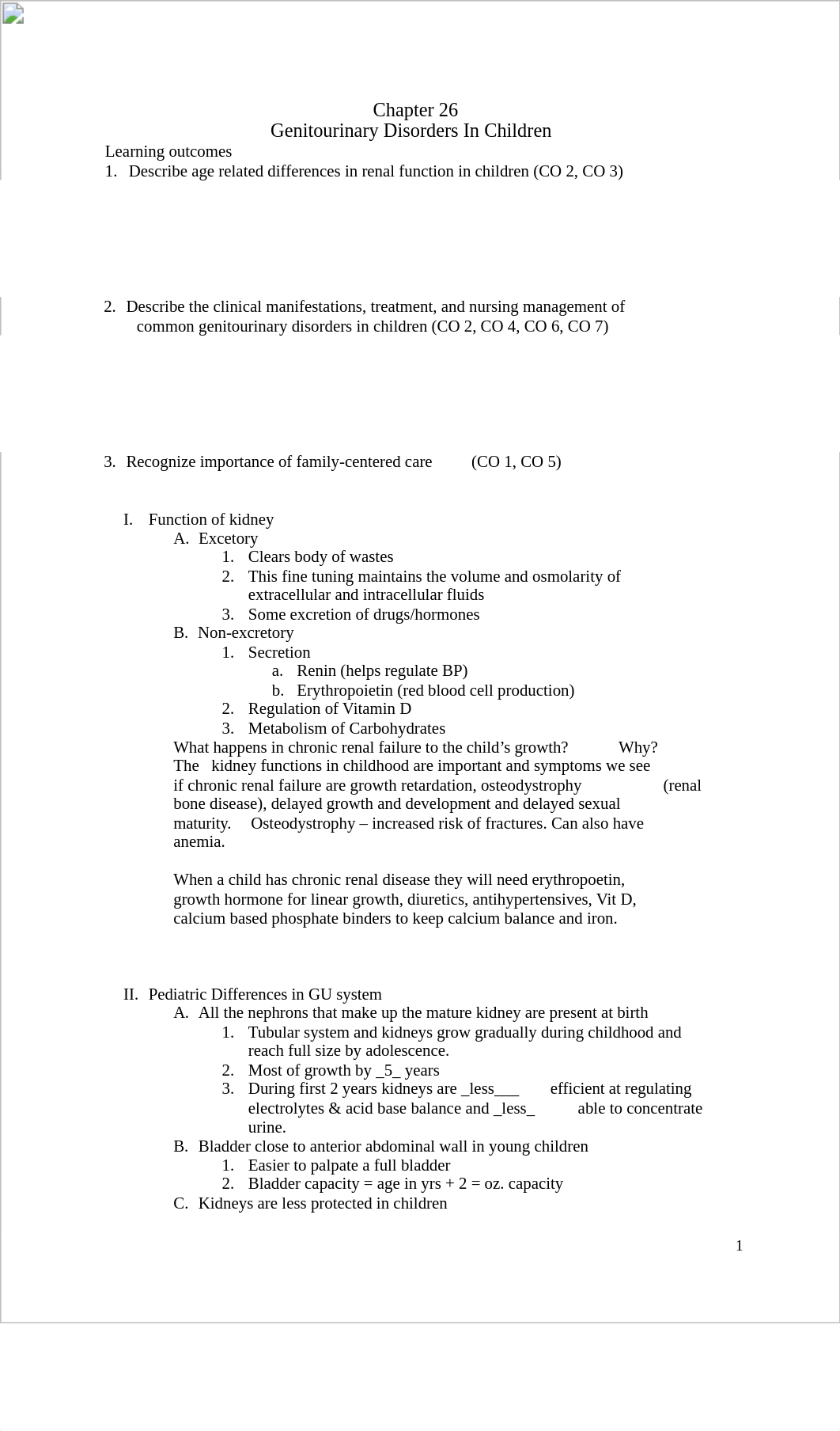 Chapter 26 Alterations in GU .docx_da1b3htuou6_page1