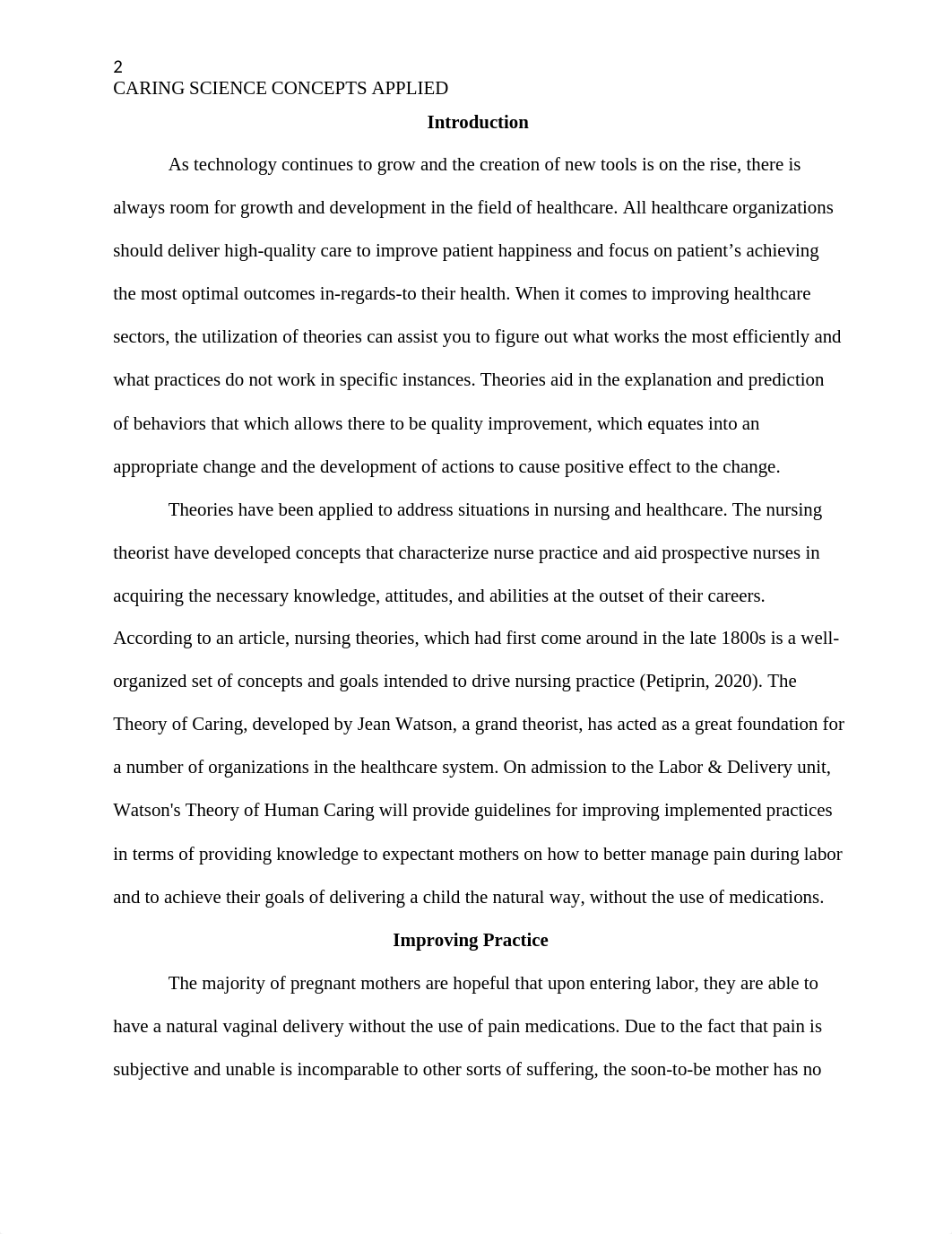 Application of Concepts from Caring Science.docx_da1dkuwrycv_page2