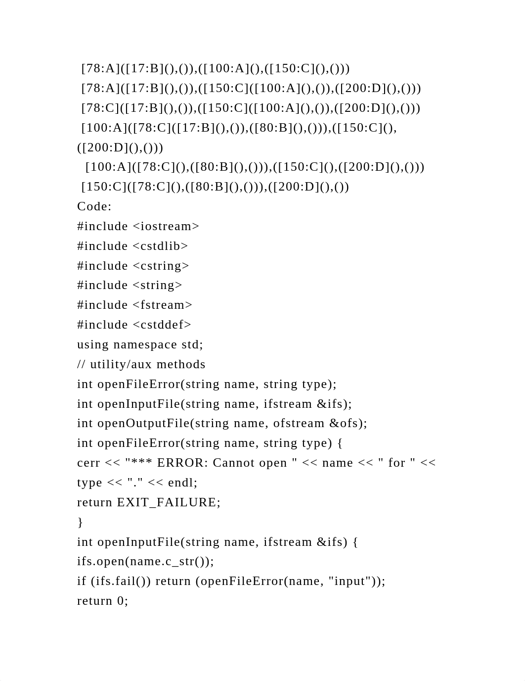 Finish the code below for ADT tree restructuring (where it says, yo.docx_da1ttjgtuj5_page3