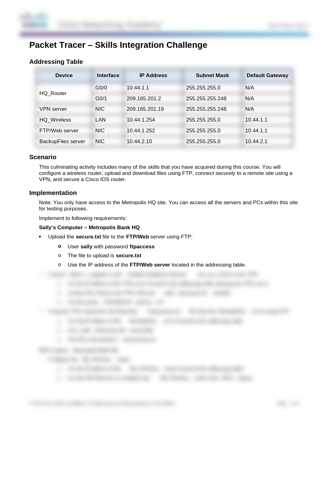 8.3.1.3 Packet Tracer - Skills Integrated Challenge.docx_da2692yb8bf_page1