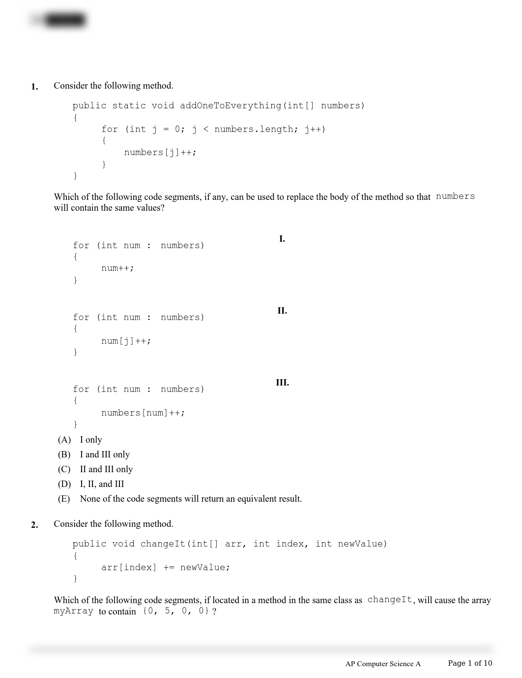 Chapter 6 1D Array Study Guide Booklet.pdf_da2e0nqodbv_page1