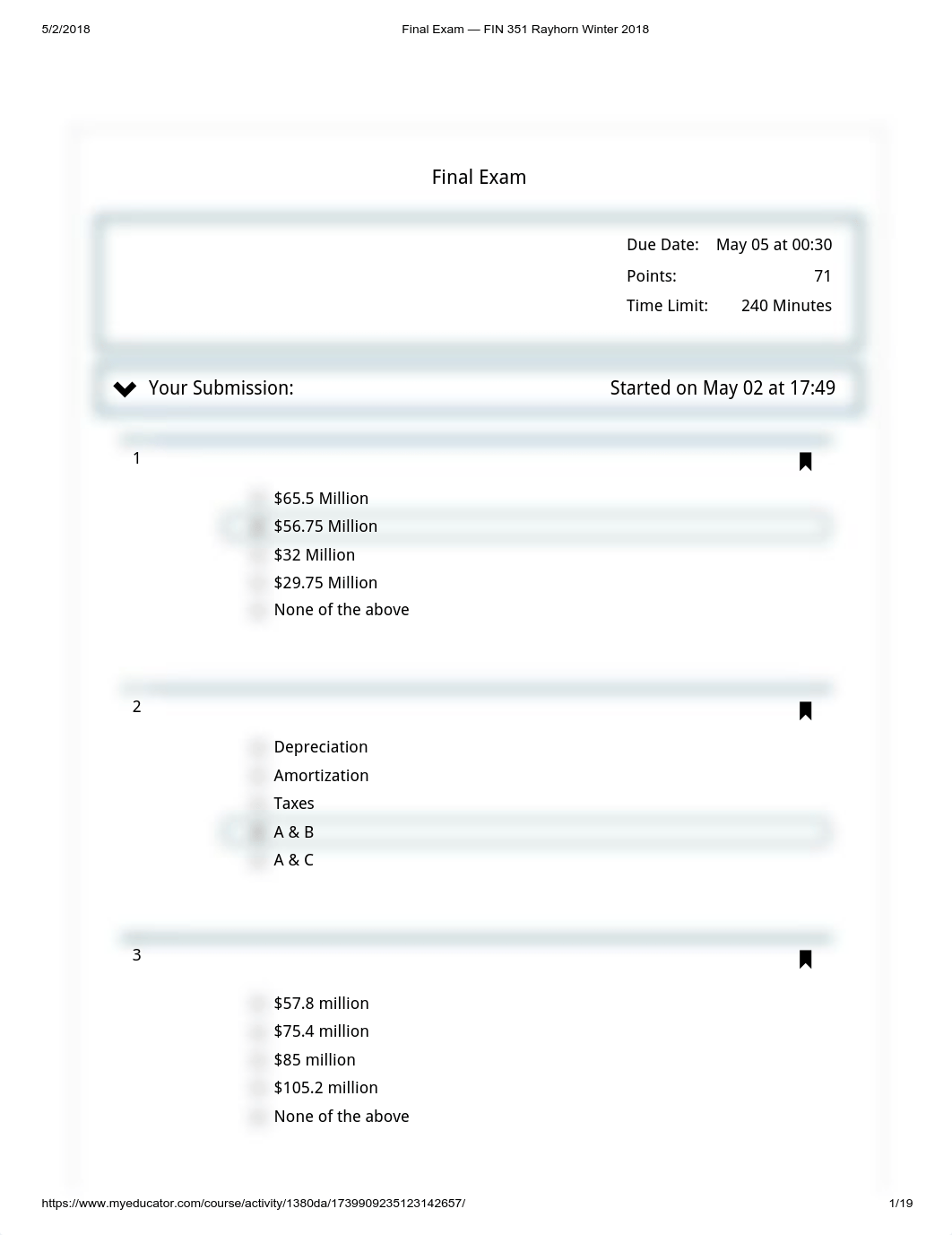 Final Exam — FIN 351.pdf_da2qxafao0s_page1