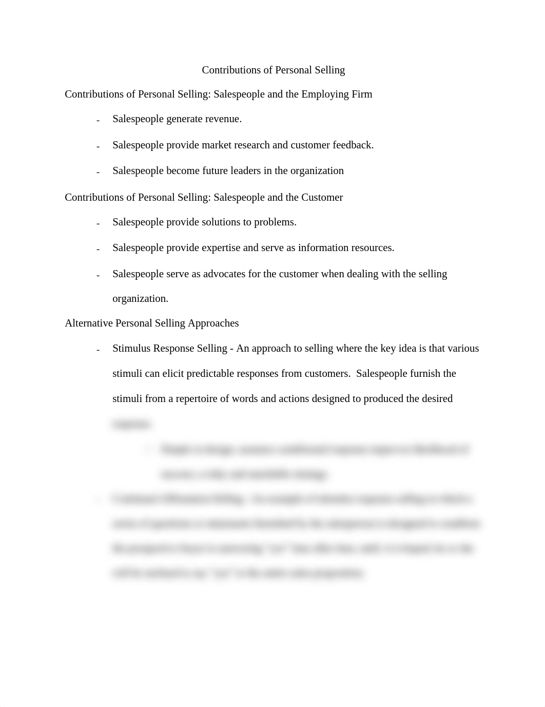 Contributions of Personal Selling_da2uhf4u2c1_page1