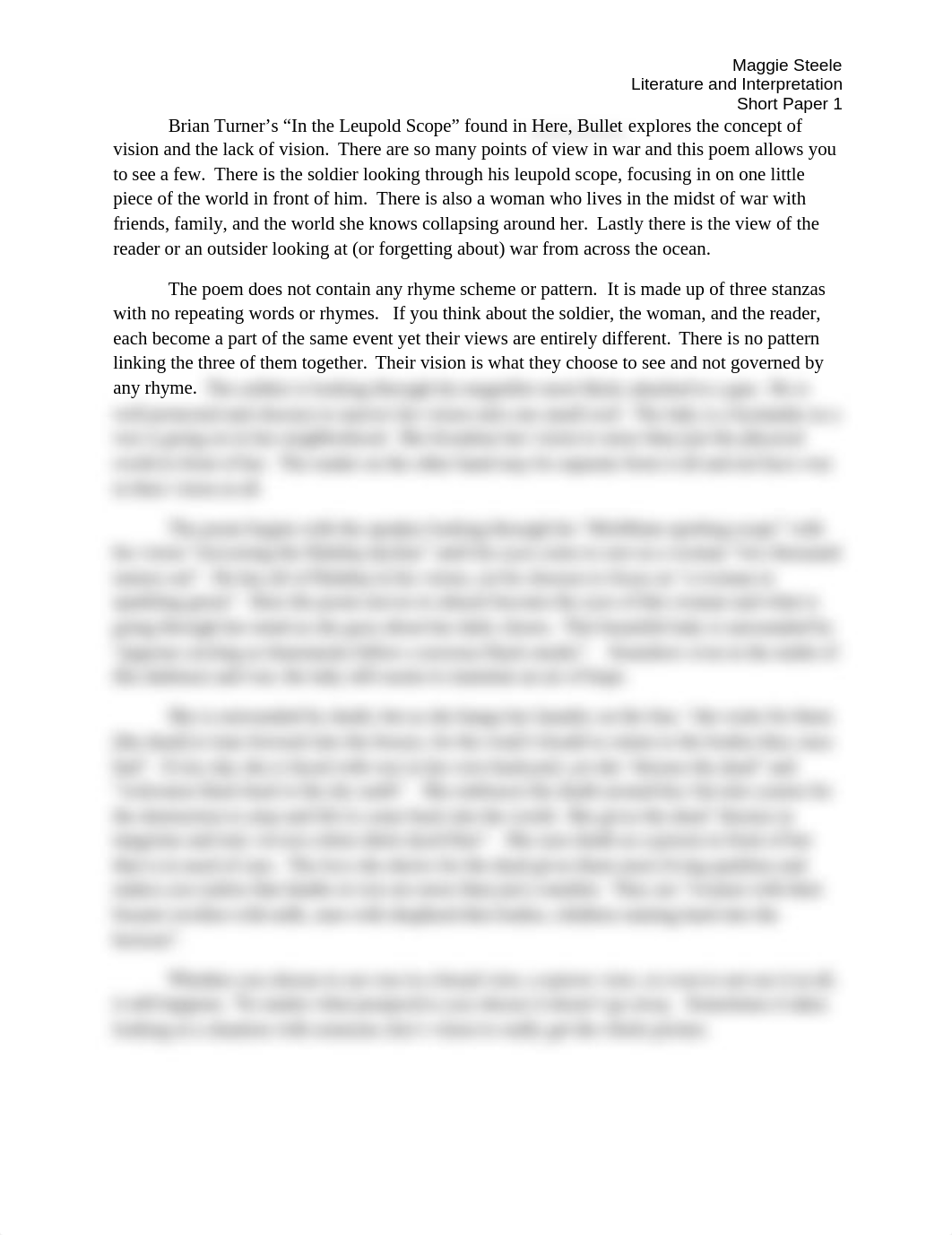 Short Paper 1 Brian Turner's "In the Leupold Scope"_da2y90bc6cw_page1