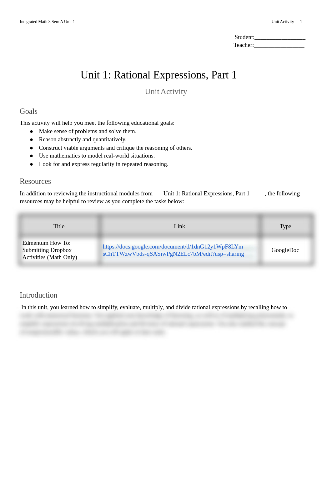 Unit Activity - Unit 1_ Rational Expressions, Part 1.pdf_da2yjv3zurh_page1