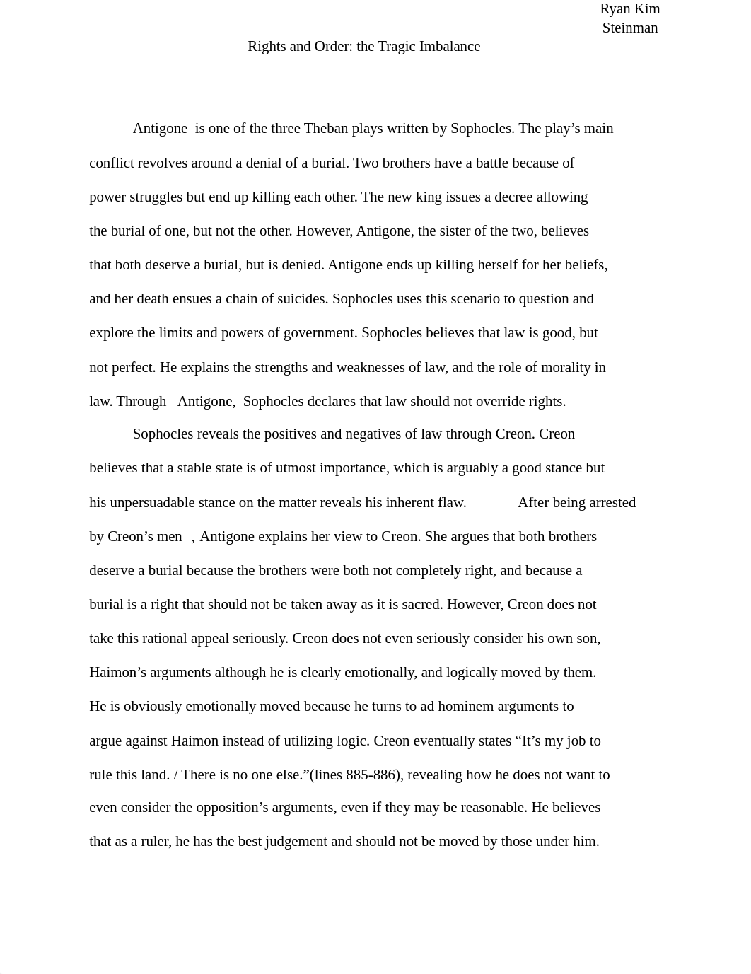 Antigone is one of the three Theban plays written by Sophocles.docx_da31bv58g83_page1