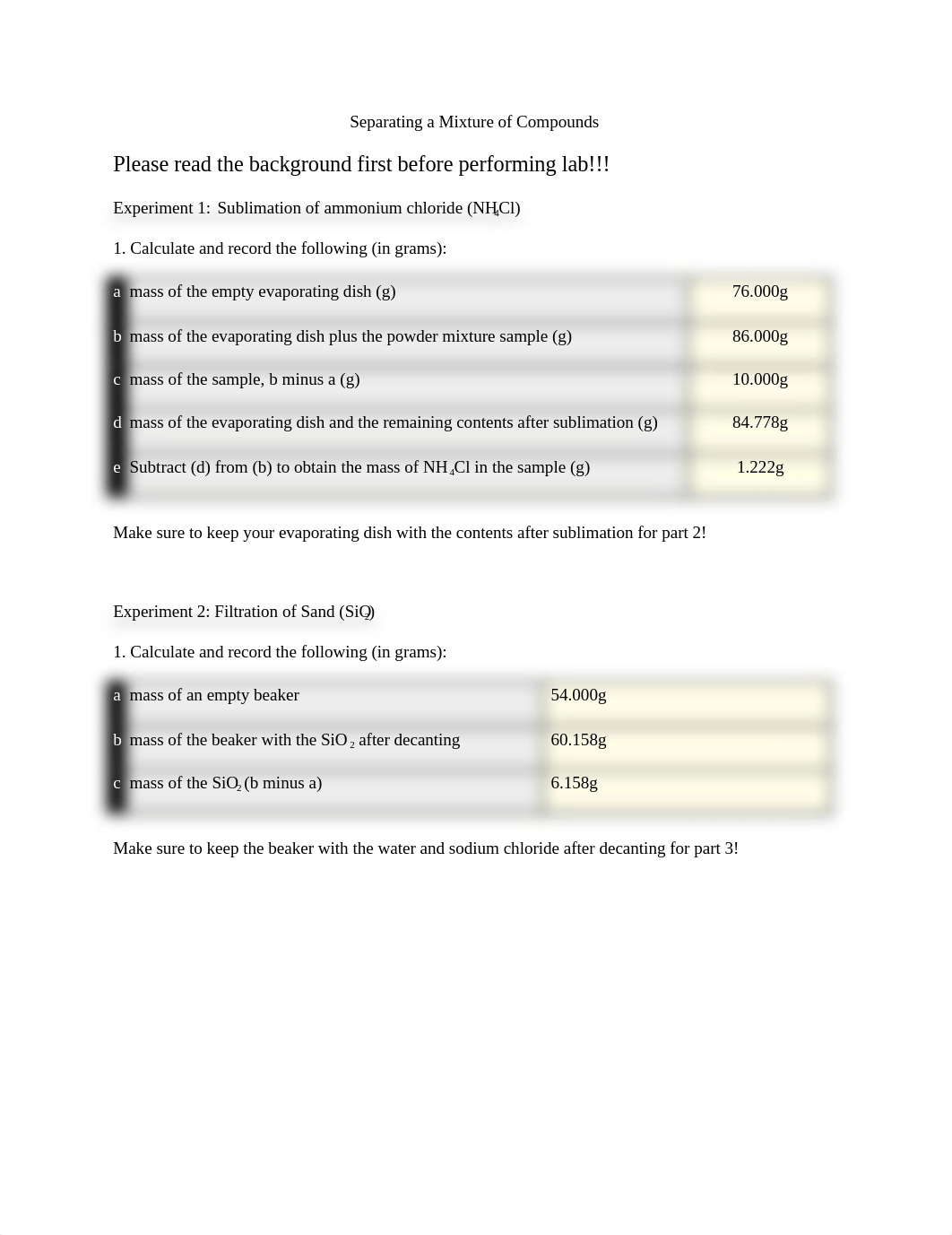 Sanace_Separating a Mixture of Compounds Lab.docx_da32731xvyz_page1