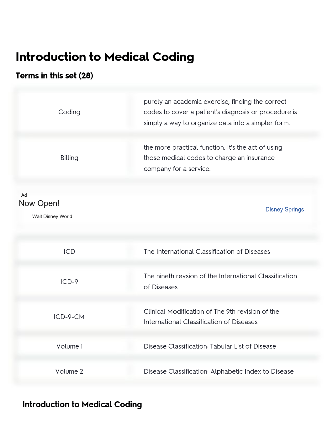 Introduction to Medical Coding Flashcards.pdf_da34lkrtwg2_page1