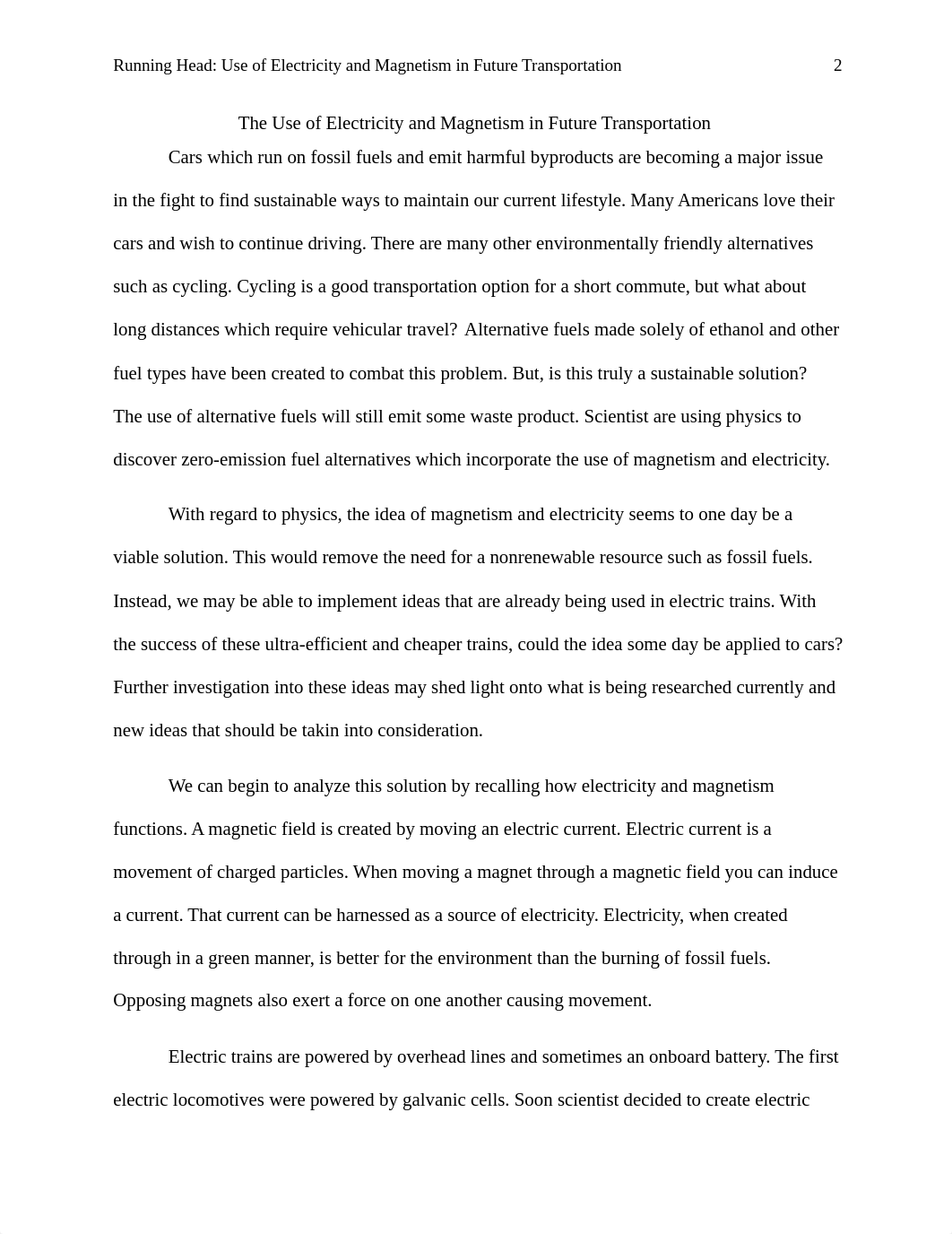 The Use of Electricity and Magnetism in Future Transportation.docx_da374th5lrz_page2