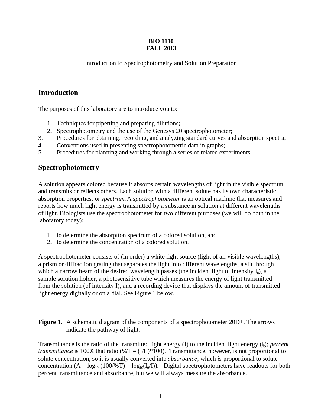 Introduction to Spectrophotometry And Solution Preparation-F13_da3cnp1ve86_page1