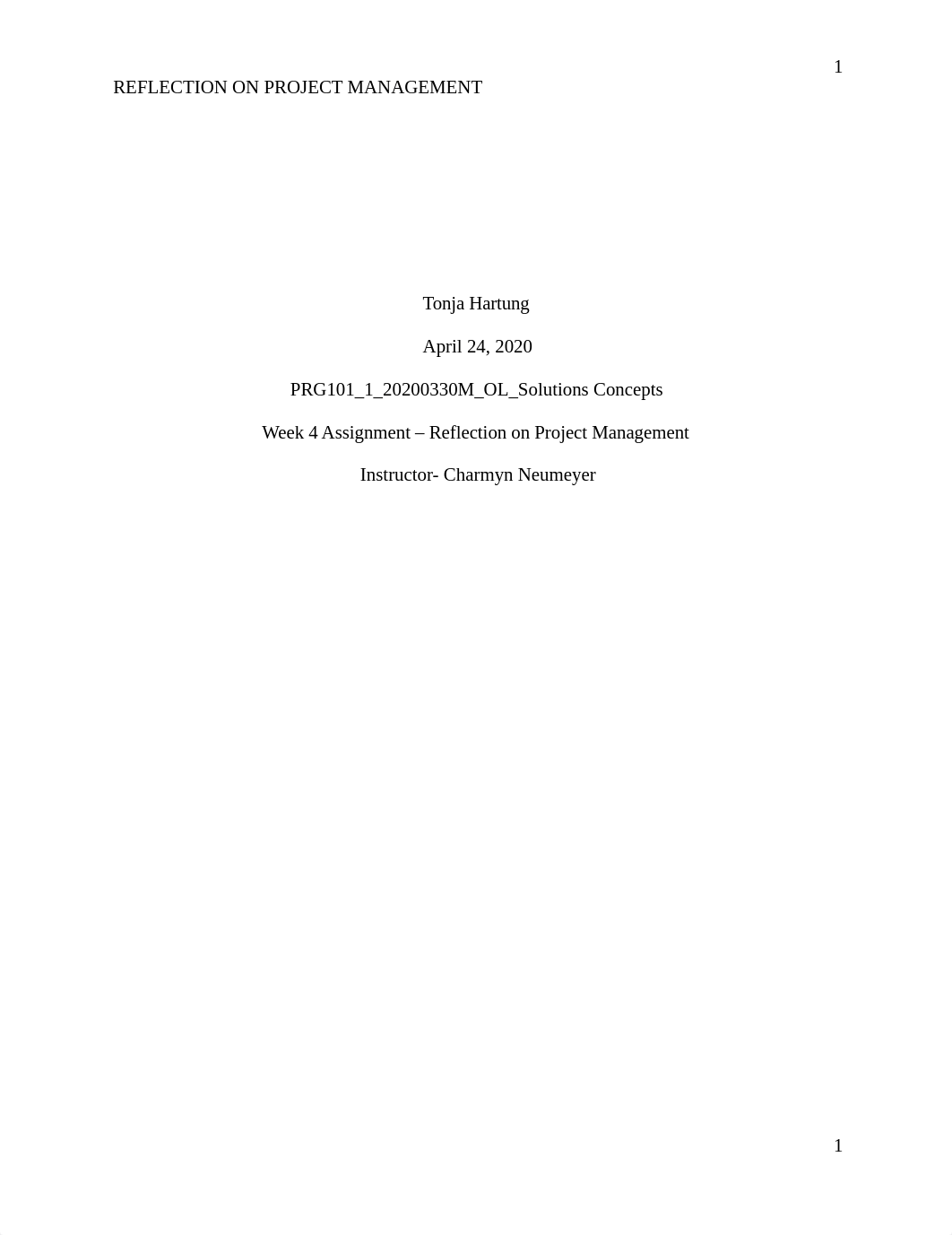 PRG101_Hartung_week 4_Assignment-Reflection on Project Management.docx_da3iyxbrdim_page1