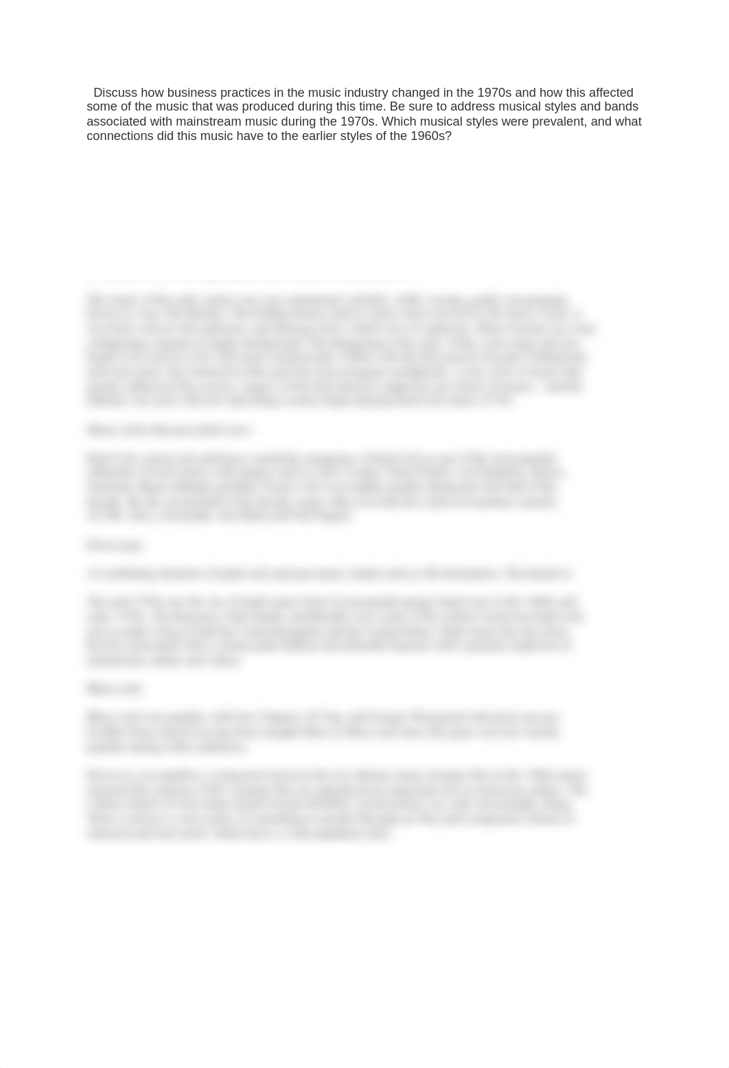 Discuss how business practices in the music industry changed in the 1970s and how this affected some_da41tckrxp7_page1