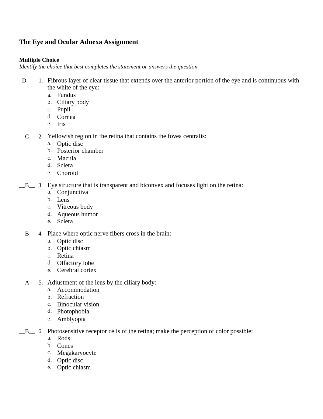 Eye and Ocular Adnexa Assignment_da44g61s194_page1