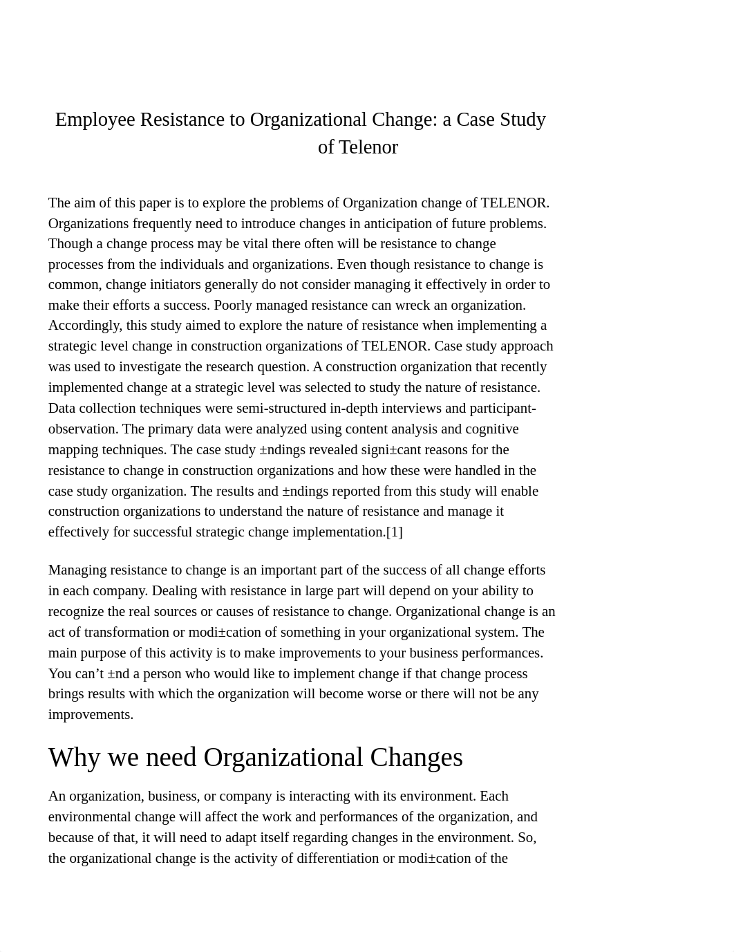 Employee Resistance To Organizational Change_ A Case Study Of Telenor_.pdf_da4jc6iexnb_page1