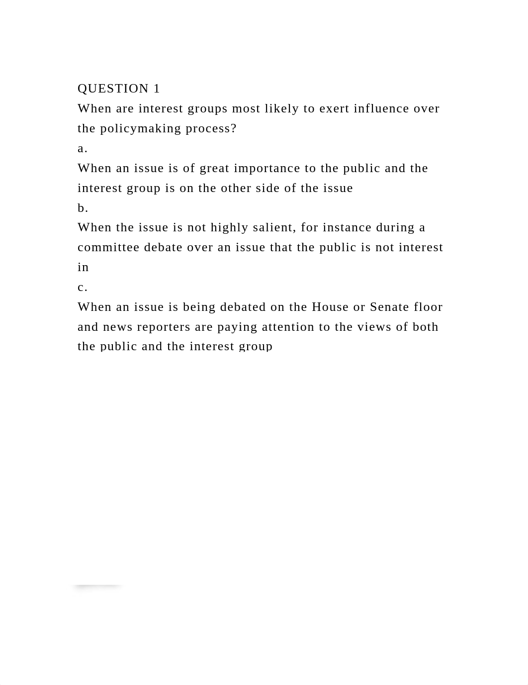 QUESTION 1When are interest groups most likely to exert influence .docx_da4n79v0vhf_page2