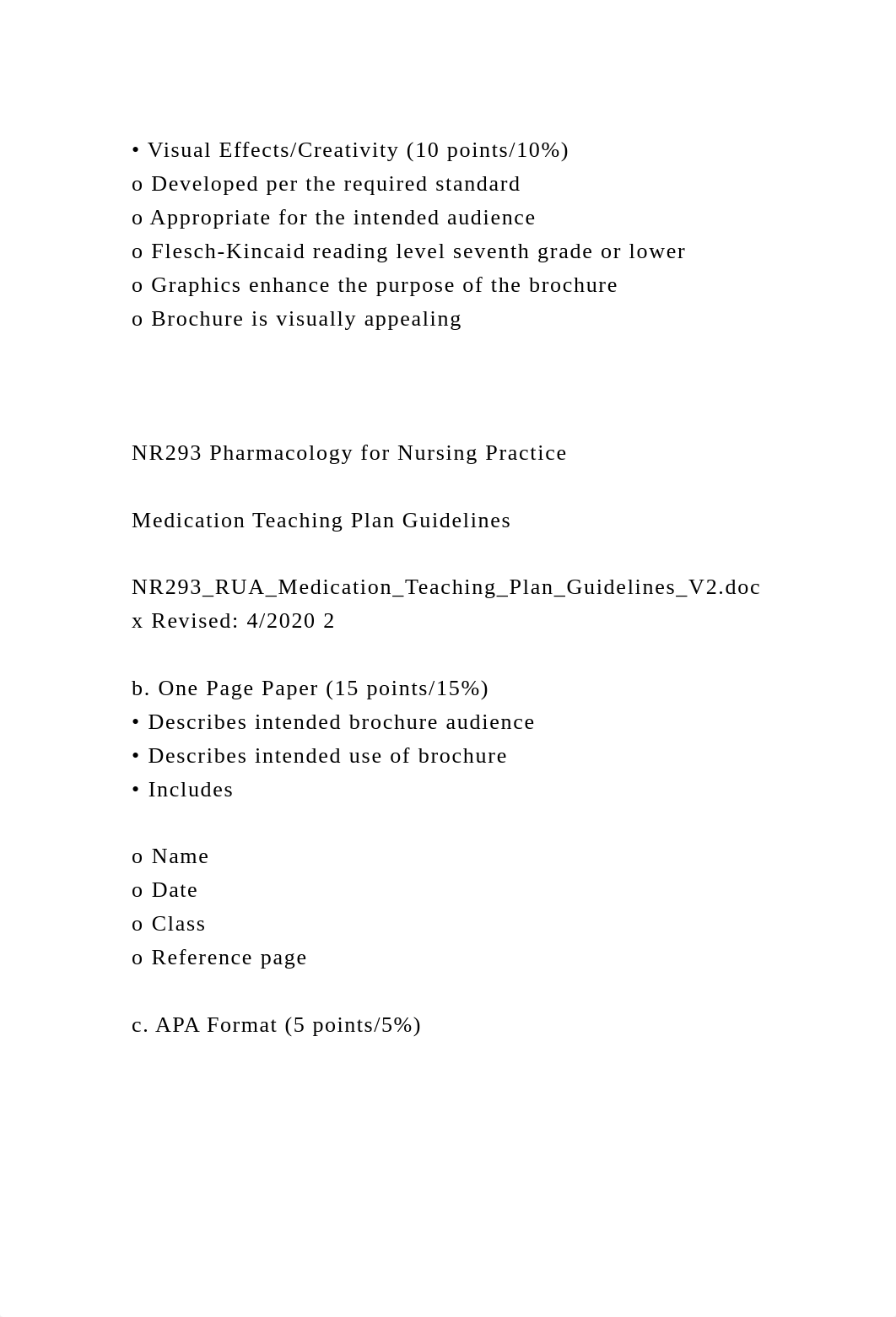 NR293 Pharmacology for Nursing Practice Medication Teac.docx_da4sjzrciag_page5