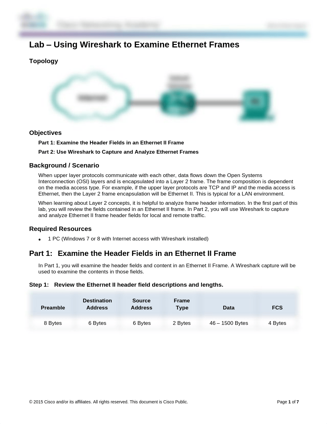 5.1.1.7 Lab - Using Wireshark to Examine Ethernet Frames_da543s1yrhe_page1