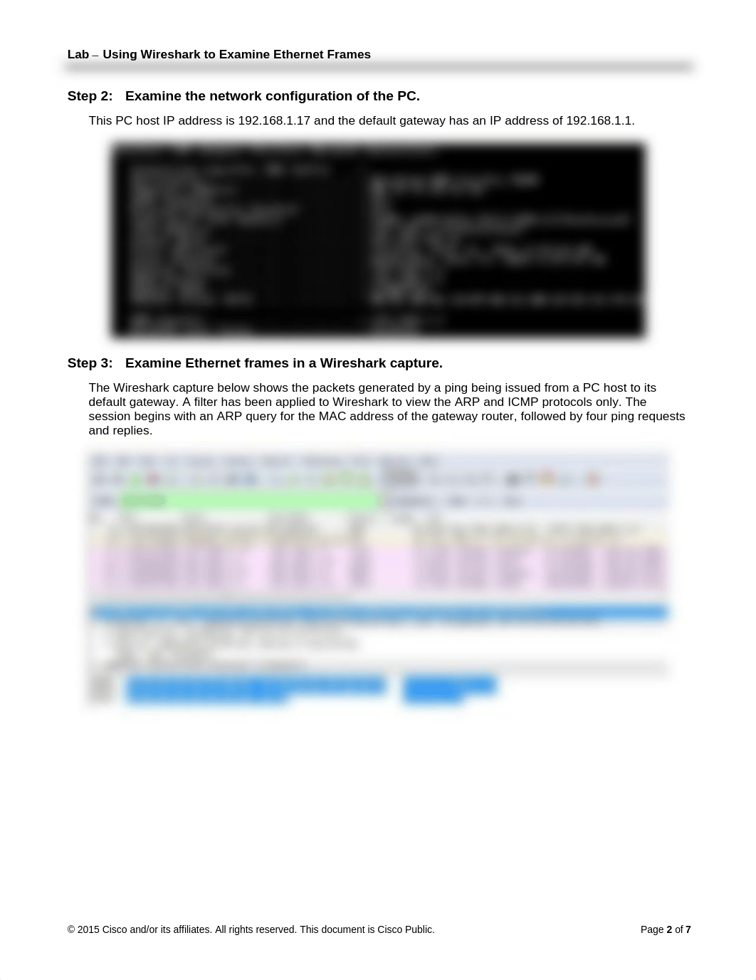 5.1.1.7 Lab - Using Wireshark to Examine Ethernet Frames_da543s1yrhe_page2