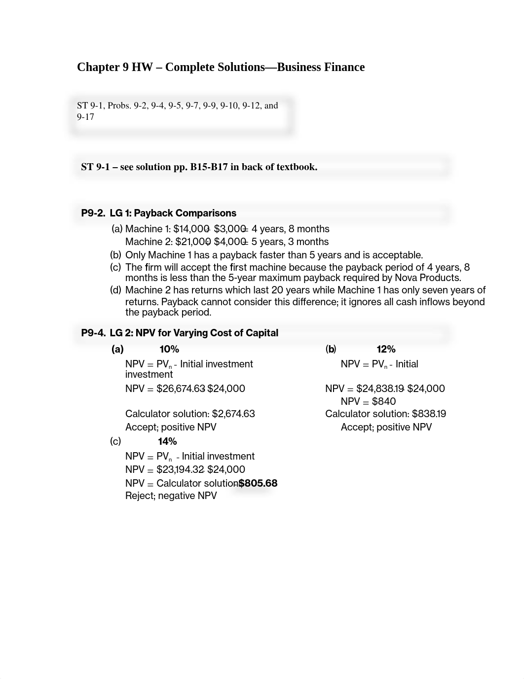 Complete Solutions - Chapter 9 HW - Business Finance_da5jrjvgbxn_page1