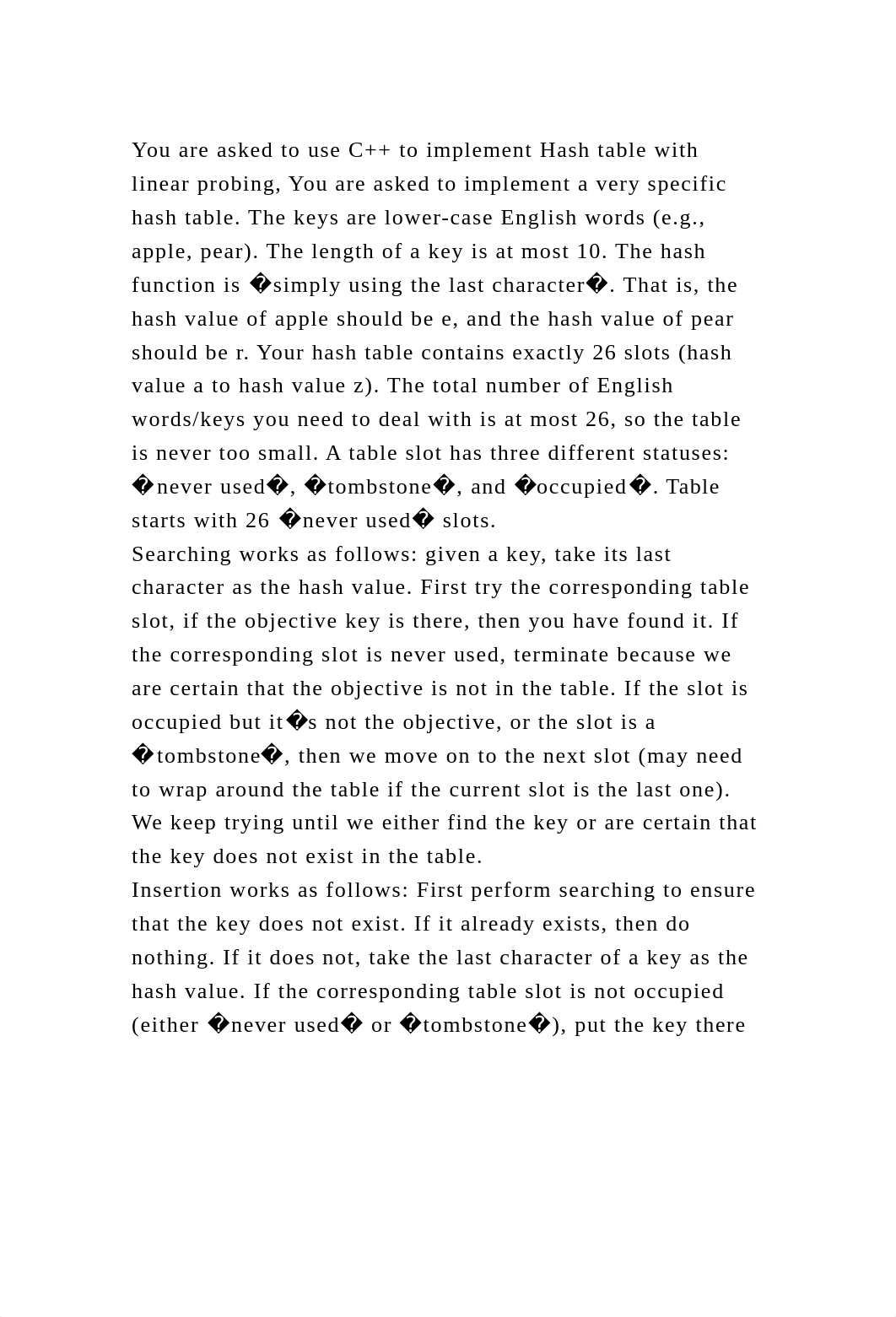 You are asked to use C++ to implement Hash table with linear probing.docx_da5pwo9mbwi_page2