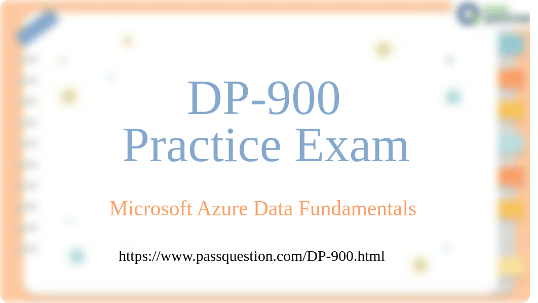 Update Azure Data Fundamentals DP-900 Real Questions.pdf_da5rf0eae1r_page1