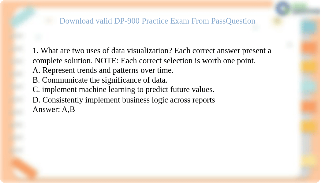 Update Azure Data Fundamentals DP-900 Real Questions.pdf_da5rf0eae1r_page2