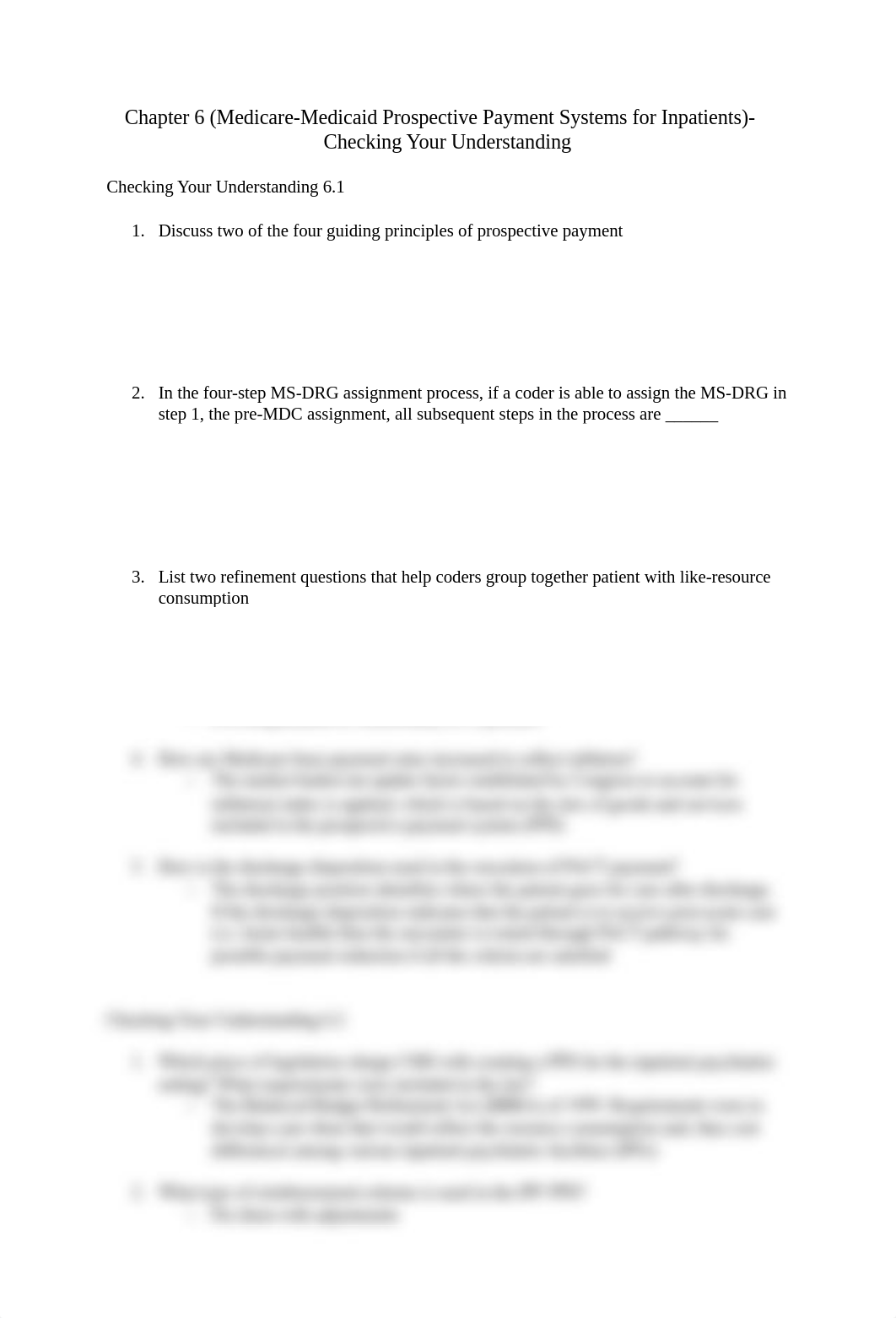 Chapter 6 (Medicare-Medicaid Prospective Payment Systems for Inpatients)- Checking Your Understandin_da650dvyjn7_page1