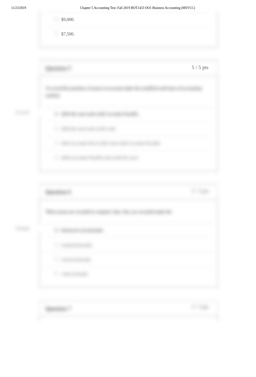 Chapter 5 Accounting Test_ Fall 2019 BOT1433 OO1 Business Accounting (MSVCC).pdf_da69sjfjhpx_page3
