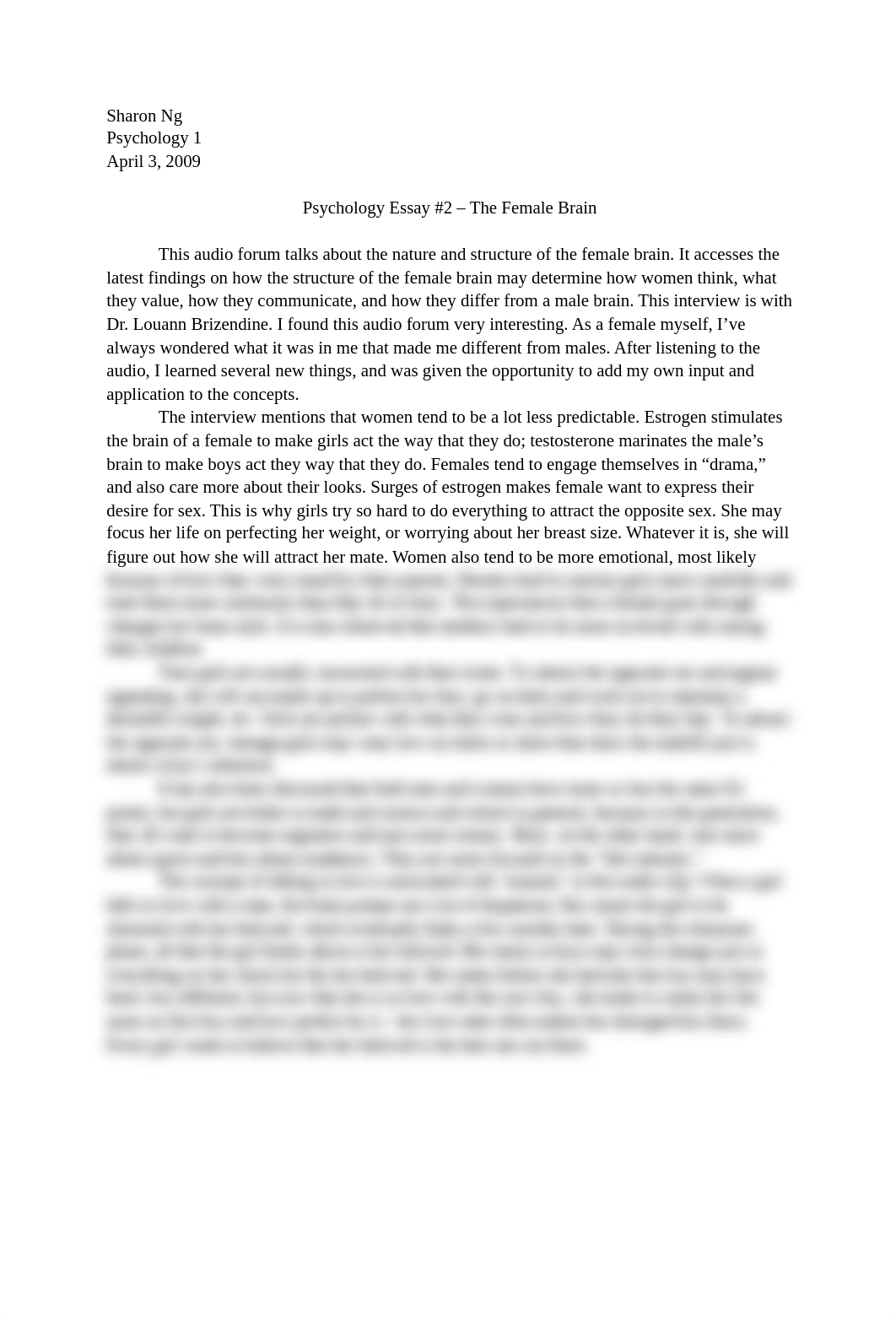 Essay 2 - The Female Brain_da6ai6iaypi_page1