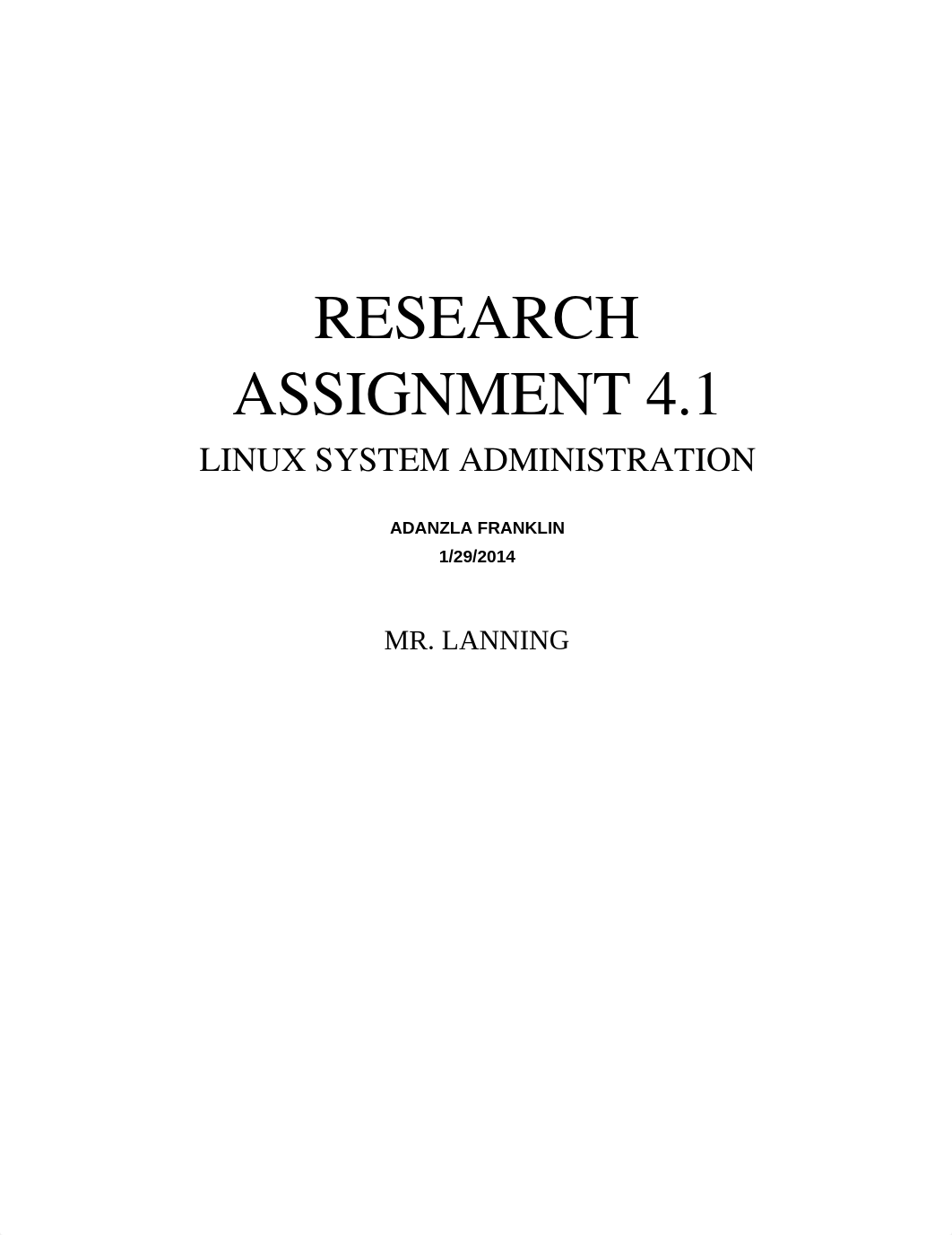 LINUX SYSTEM ADMINISTRATION- RESEARCH ASSIGNMENT 4_da6lfvw92ne_page1