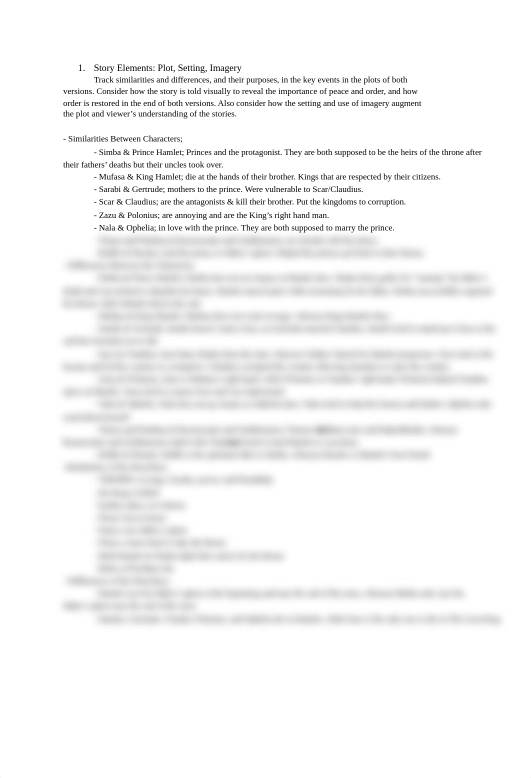 Hamlet & Lion King Compare and Contrast Project.docx_da6u2ubh4qf_page1