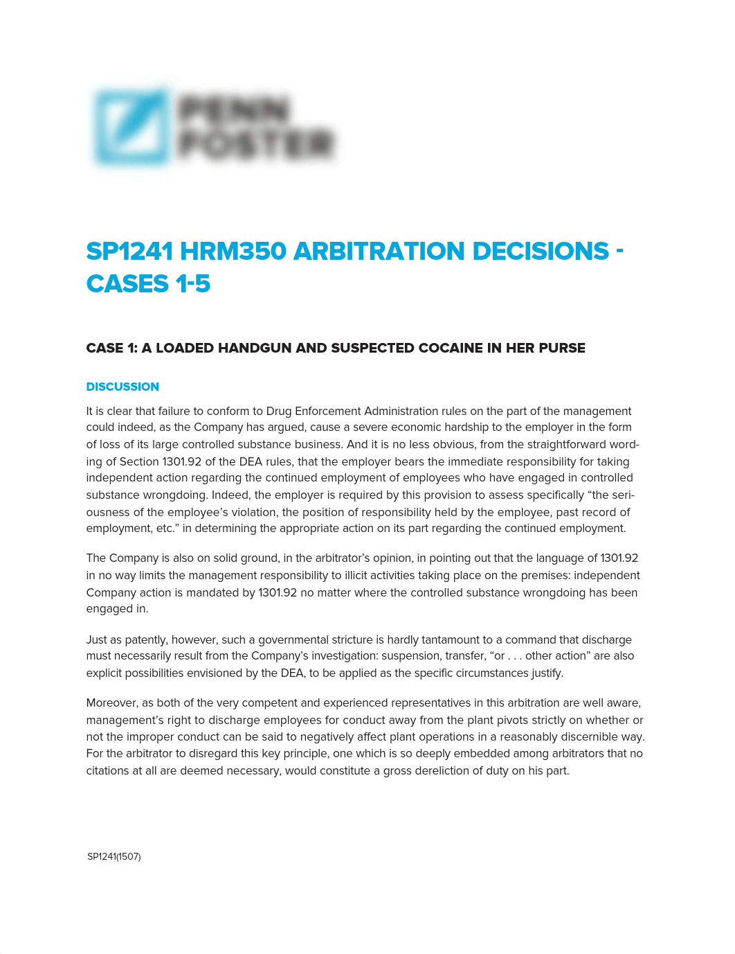 HRM350 ARBITRATION DECISIONS - CASES 1-5_da6v77vjt4r_page1