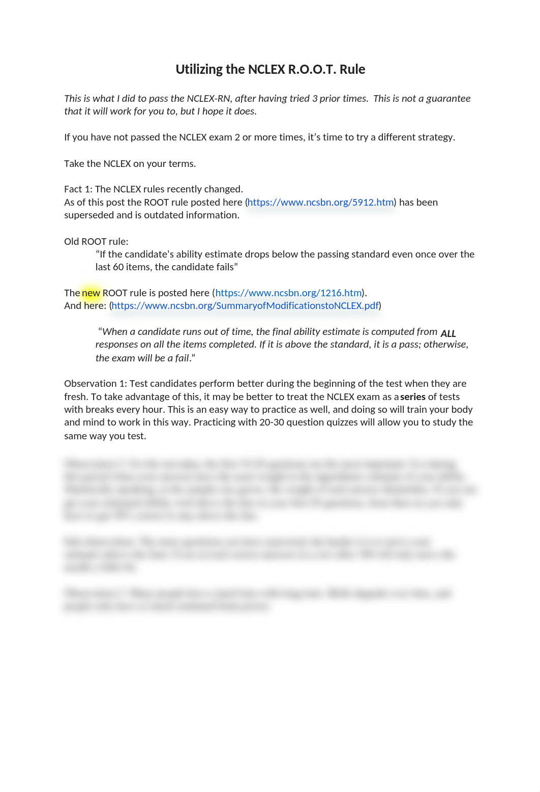 ACE the NCLEX - R.O.O.T. Rule.docx_da72qi0r7b0_page1