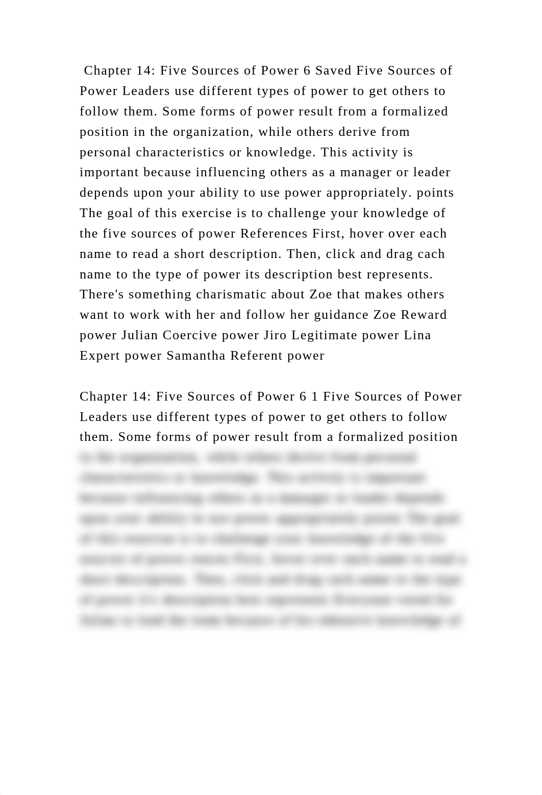 Chapter 14 Five Sources of Power 6 Saved Five Sources of Power Leade.docx_da73wyig1y8_page2