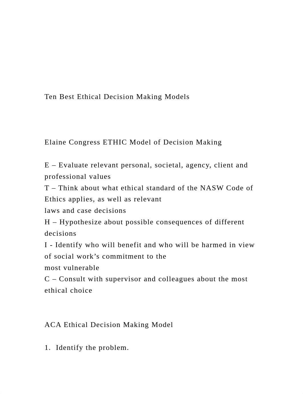 Ten Best Ethical Decision Making Models   Elaine Co.docx_da73ze61zwd_page2