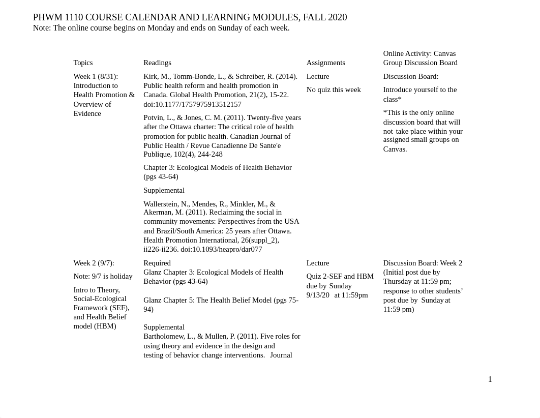 PHWM_1110_Fall2020_Course Schedule_Online.docx_da7qw7ealqv_page1