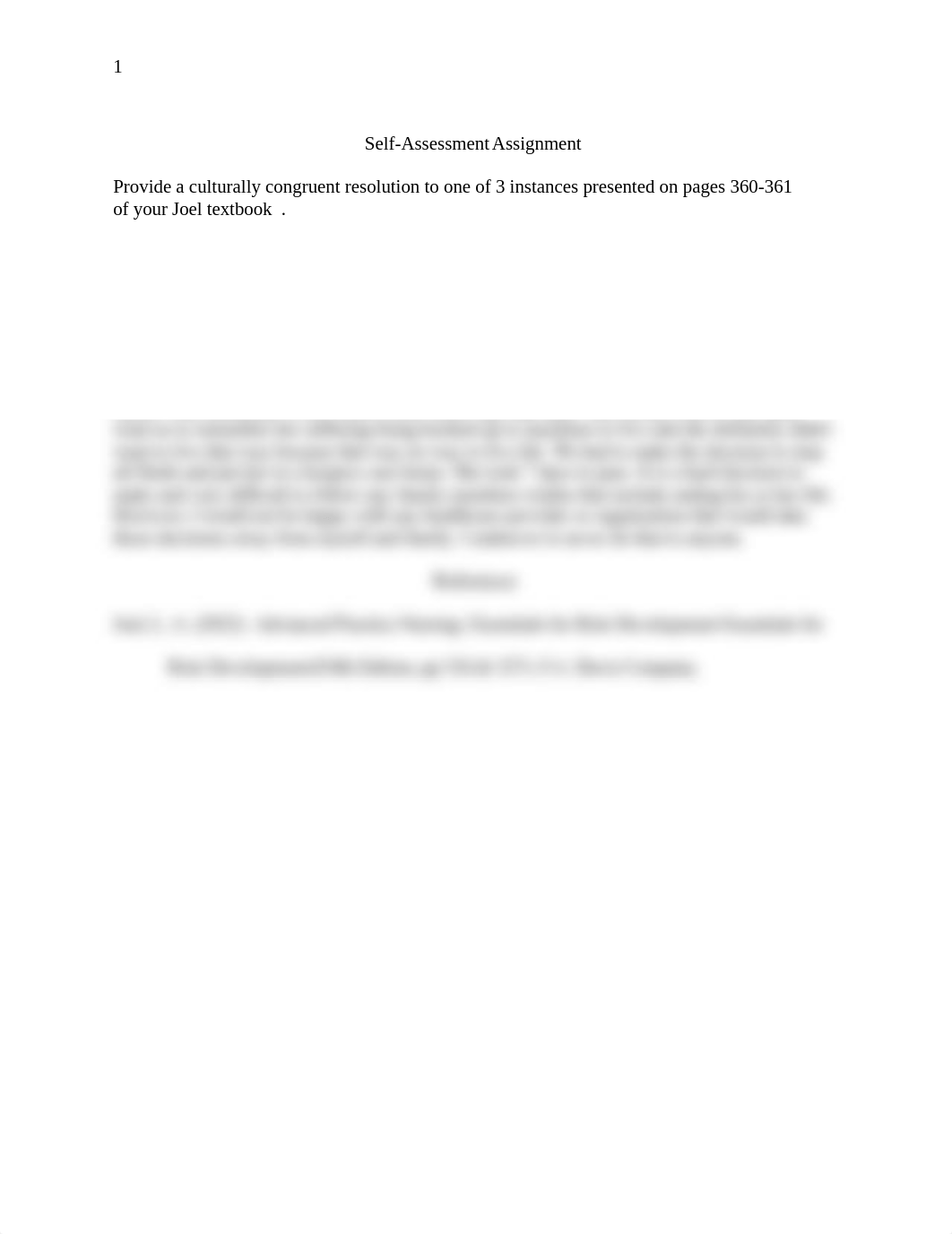 NUR 690 Self assessment .docx_da7yk4lvn7k_page1