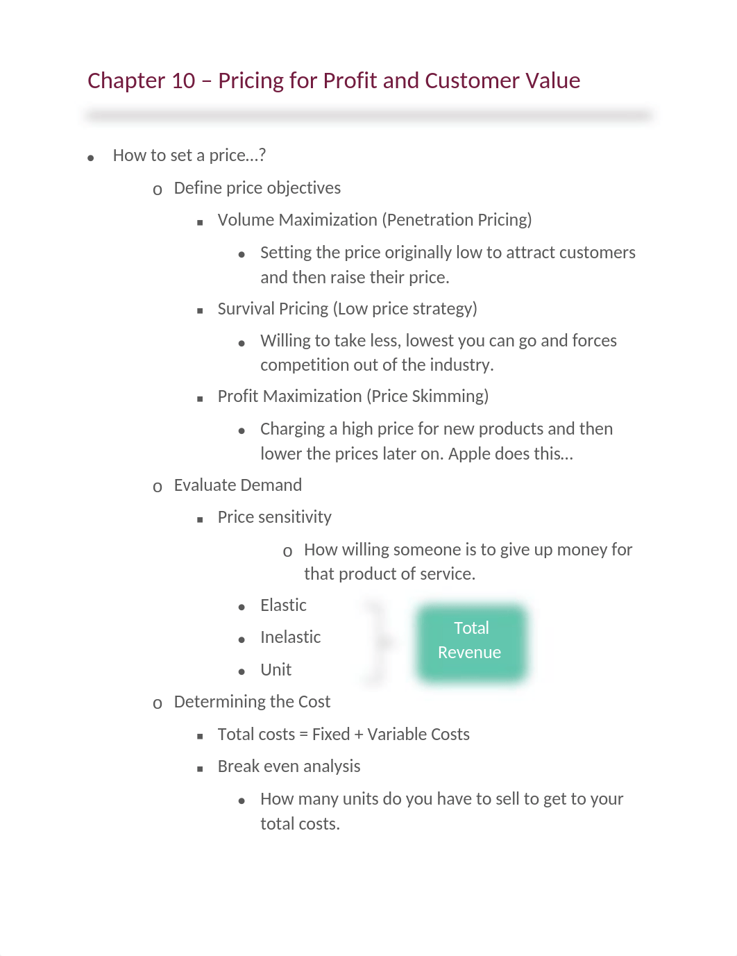 Chapter 10 - Pricing for Profit and Customer Value_da80z02s21g_page1