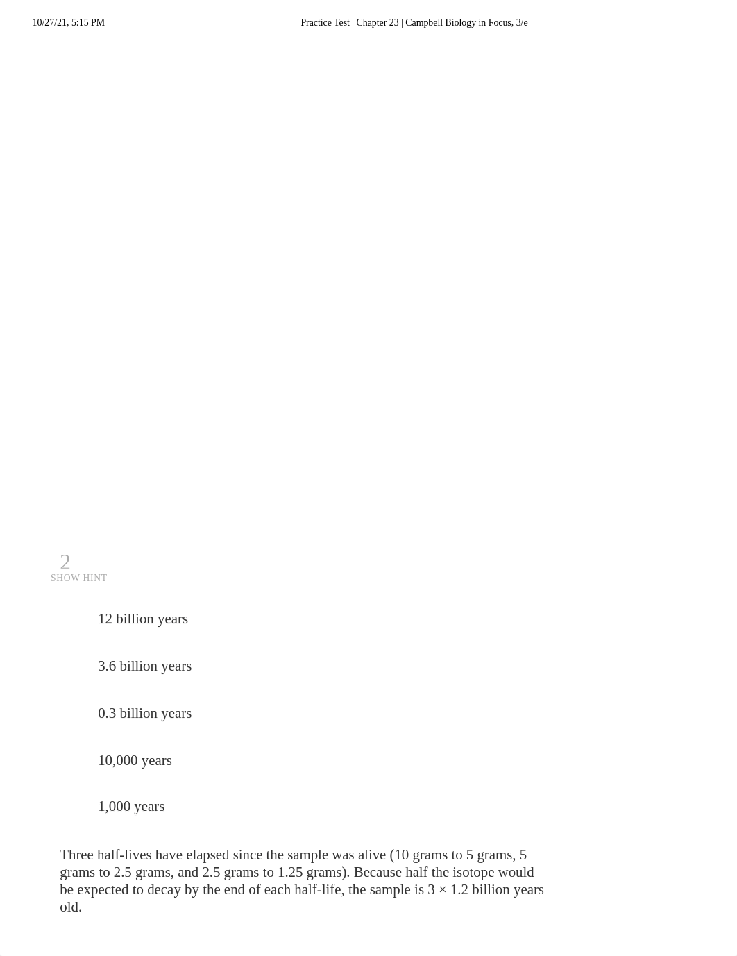 Practice Test _ Chapter 23 _ Campbell Biology in Focus, 3_e.pdf_da81kfls14m_page1