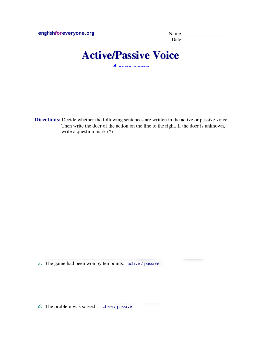 Active - Passive Voice - answers_da85qti20ba_page1