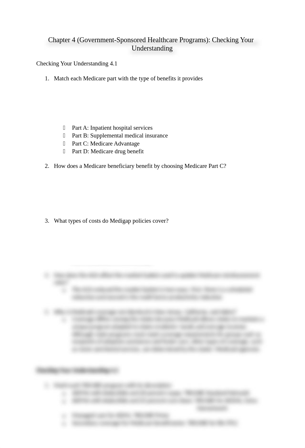 Chapter 4 (Government-Sponsored Healthcare Programs)- Checking Your Understanding.docx_da8nwr1bp38_page1