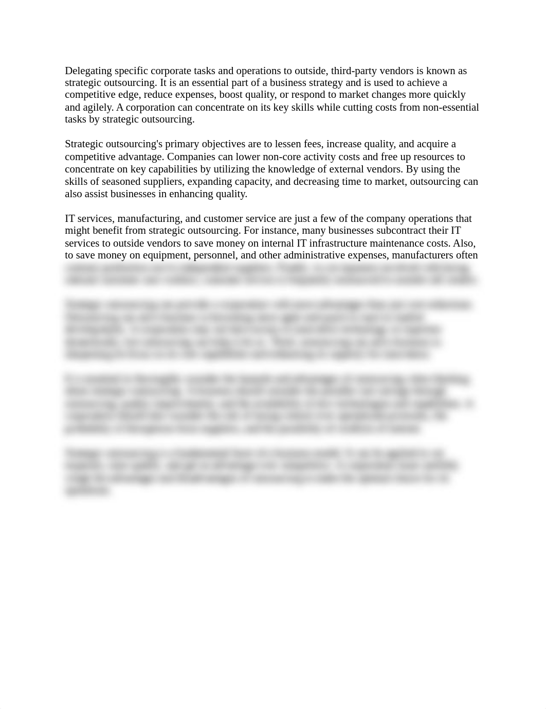 Explore the role of strategic outsourcing in a company's business model.docx_da8t2g5zc9y_page1