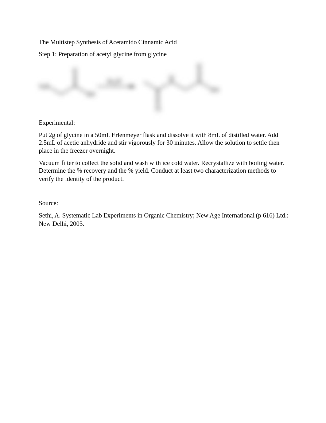 Multistep Synthesis of Cinnamic acid.docx_da9978ccx4j_page1