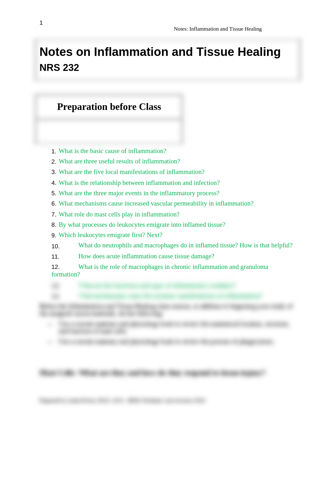 NRS 232 - Inflammation and Tissue Healing Part 1_da9ak2o54mt_page1