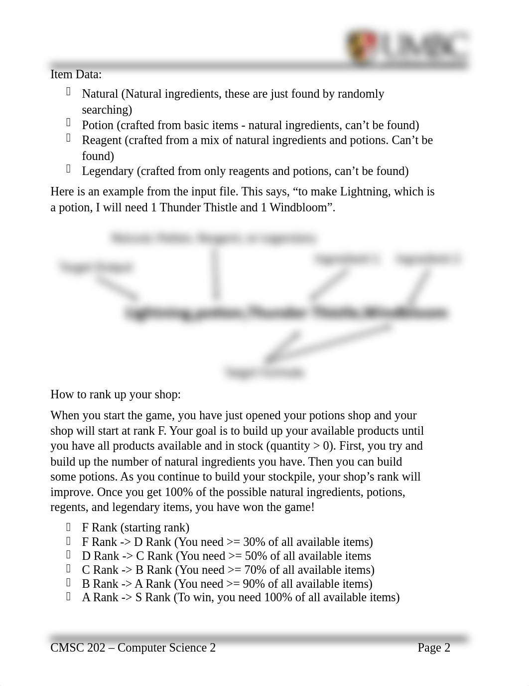 CMSC 202 - Project 2 - PotionCraft (1).docx_da9q96swjy2_page2